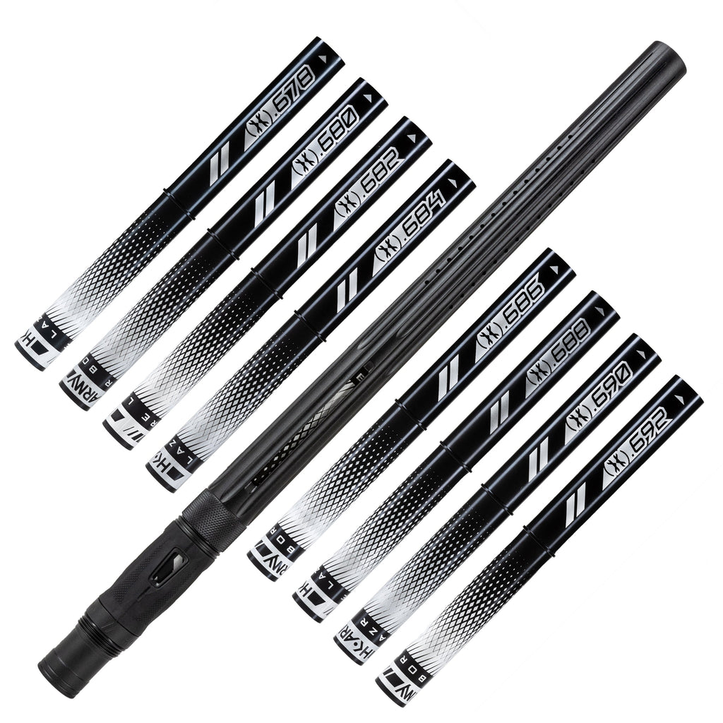 LAZR Elite Nova Barrel Kit - 15" Dust Black - Black Inserts - Cocker Threads