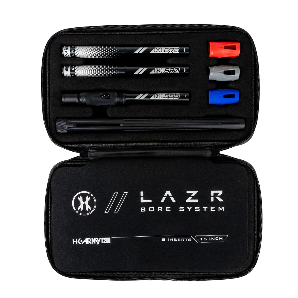 LAZR Elite Nova Barrel Kit - 15" Dust Black - Black Inserts - Cocker Threads