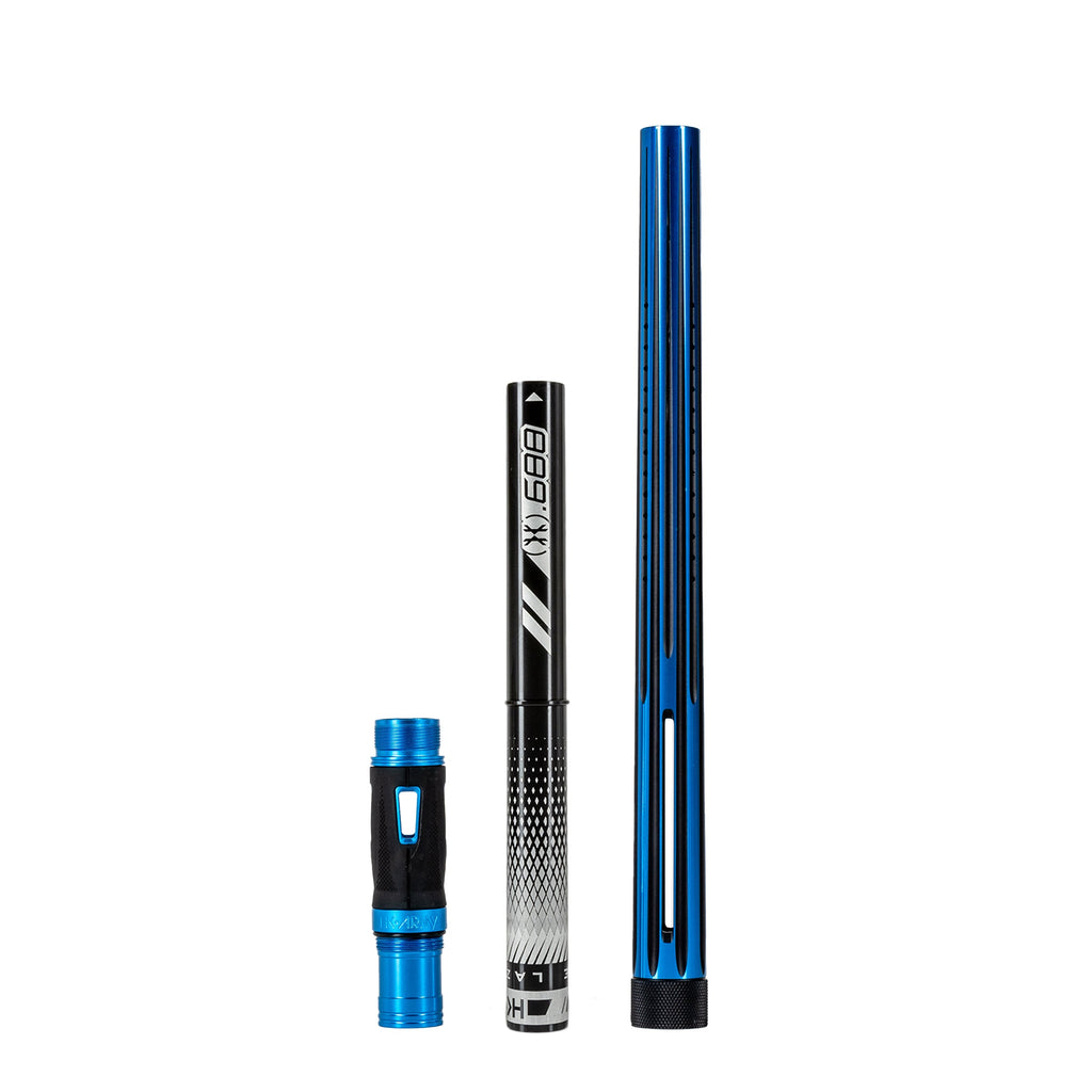 LAZR Elite Nova Barrel Kit - 15" Blue/Black - Black Inserts - Cocker Threads