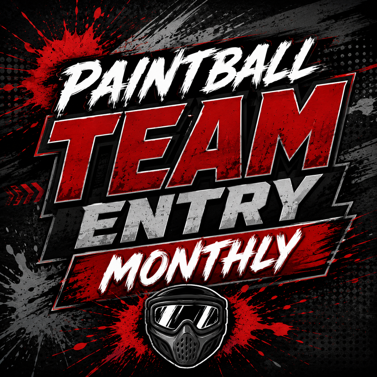 Paintball Team Entry Monthly