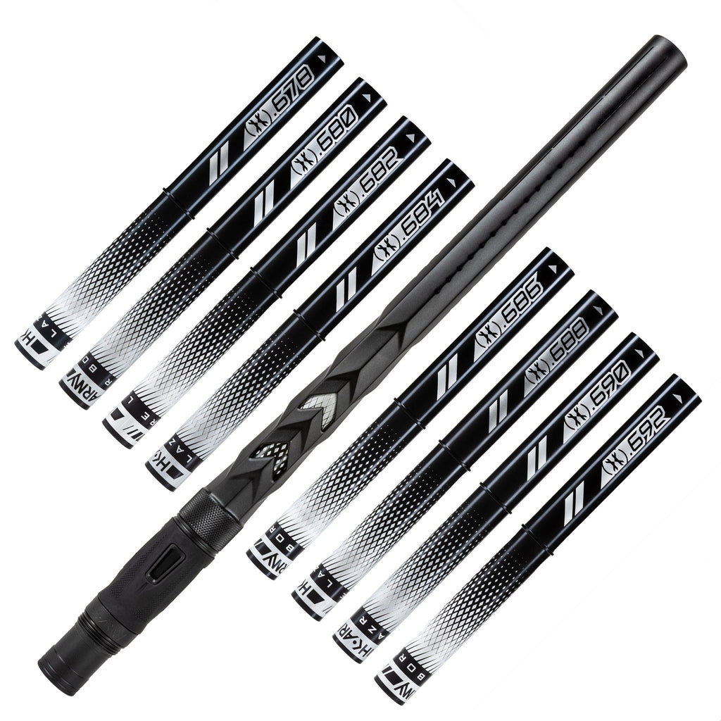 LAZR Elite Fossil Barrel Kit - 15" Dust Black - Black Inserts - Cocker Threads