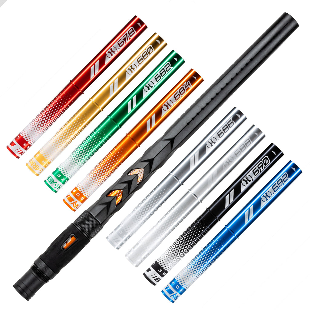 LAZR Elite Fossil Barrel Kit - 15" Dust Black - Colored Inserts- Cocker Threads