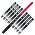 LAZR Elite Fossil Barrel Kit - 15" Red/Black Splash - Black Inserts- Cocker Threads
