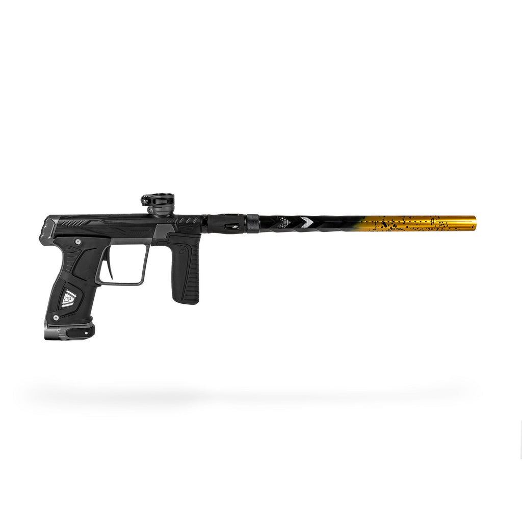 LAZR Elite Fossil Barrel Kit - 15" Gold/Black Splash - Black Inserts- Cocker Threads