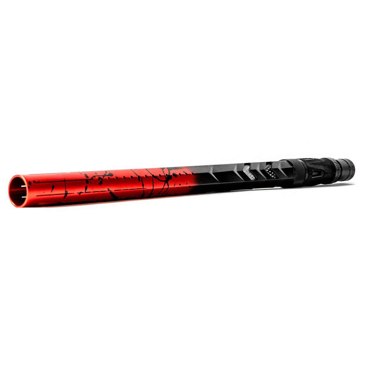 LAZR Elite Fossil Barrel Kit - 15" Red/Black Splash - Black Inserts- Cocker Threads