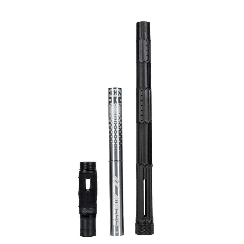 LAZR Elite Fractal Barrel Kit - 15" Dust Black/Colored Inserts - Cocker Threads