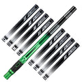 LAZR Elite Fractal Barrel Kit - 15" Green/Black Black Inserts - Cocker Threads