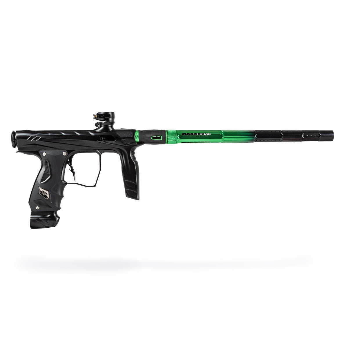 LAZR Elite Fractal Barrel Kit - 15" Green/Black Black Inserts - Cocker Threads