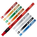 LAZR Elite Fractal Barrel Kit - 15" Dust Red/Colored Inserts - Cocker Threads