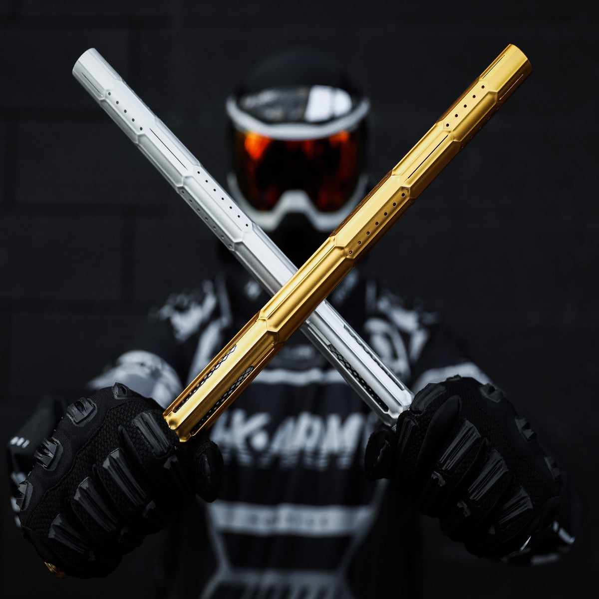 LAZR Elite Fractal Barrel Kit - 15" Dust Gold/Black Inserts - Cocker Threads