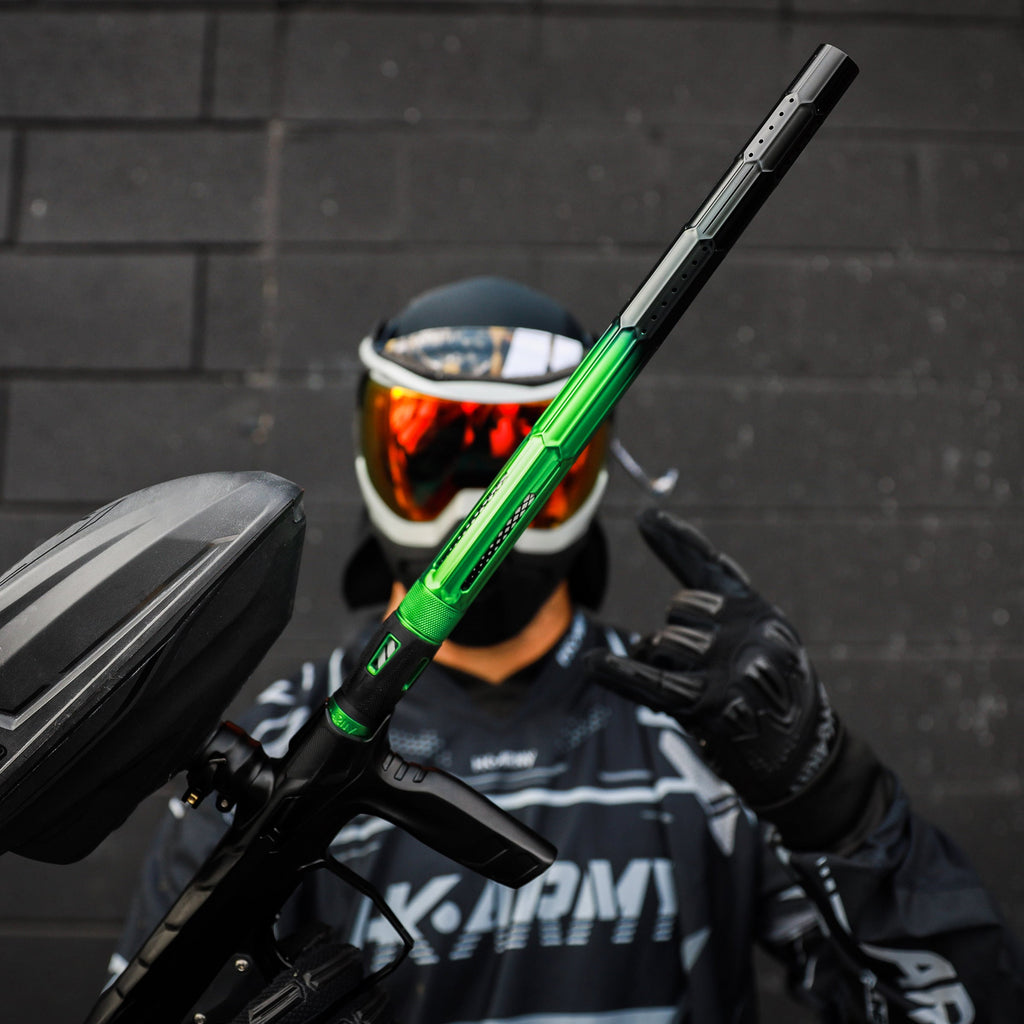 LAZR Elite Fractal Barrel Tip - Green/Black Fade