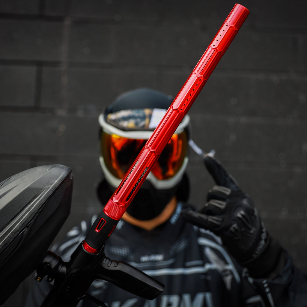 LAZR Elite Fractal Barrel Kit - 15" Dust Red/Black Inserts - Cocker Threads