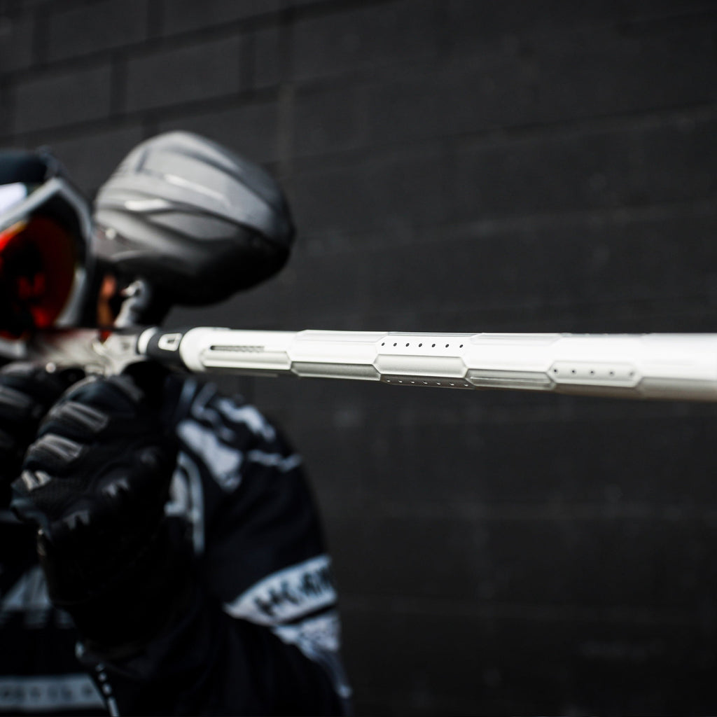 LAZR Elite Fractal Barrel Kit - 15" Dust Silver/Black Inserts - Cocker Threads