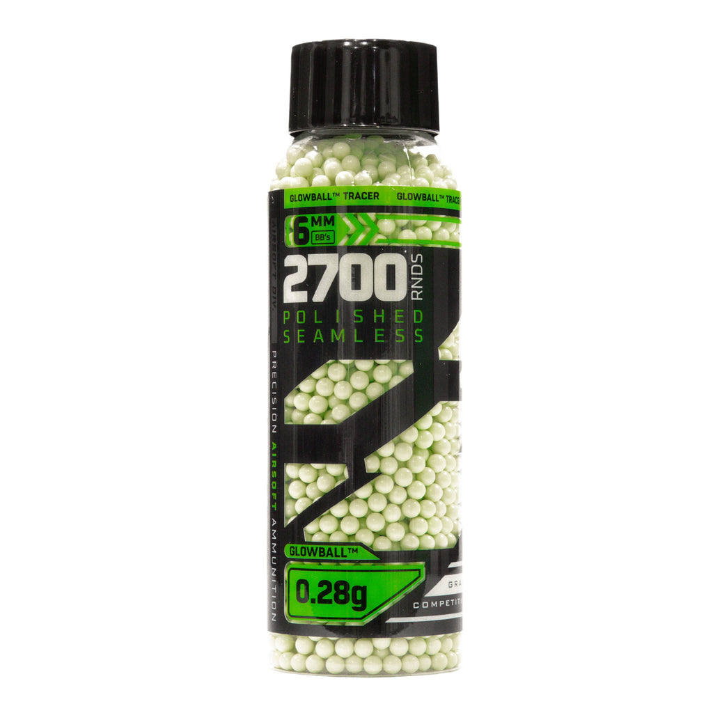 Glowball™ Tracer .28g BB's - 2700ct - Green