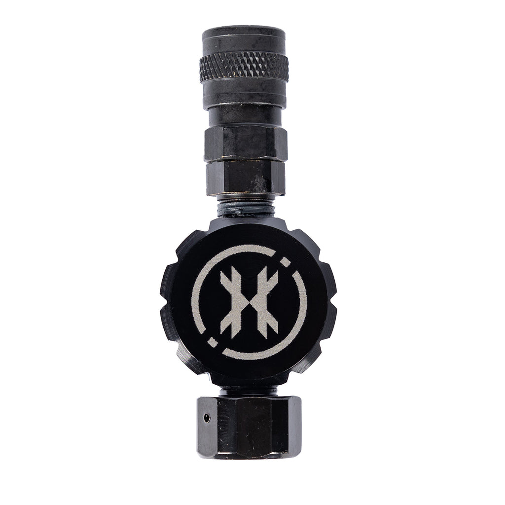 Hostile® XLP Regulator - Side Port Quick-Disconnect - Black