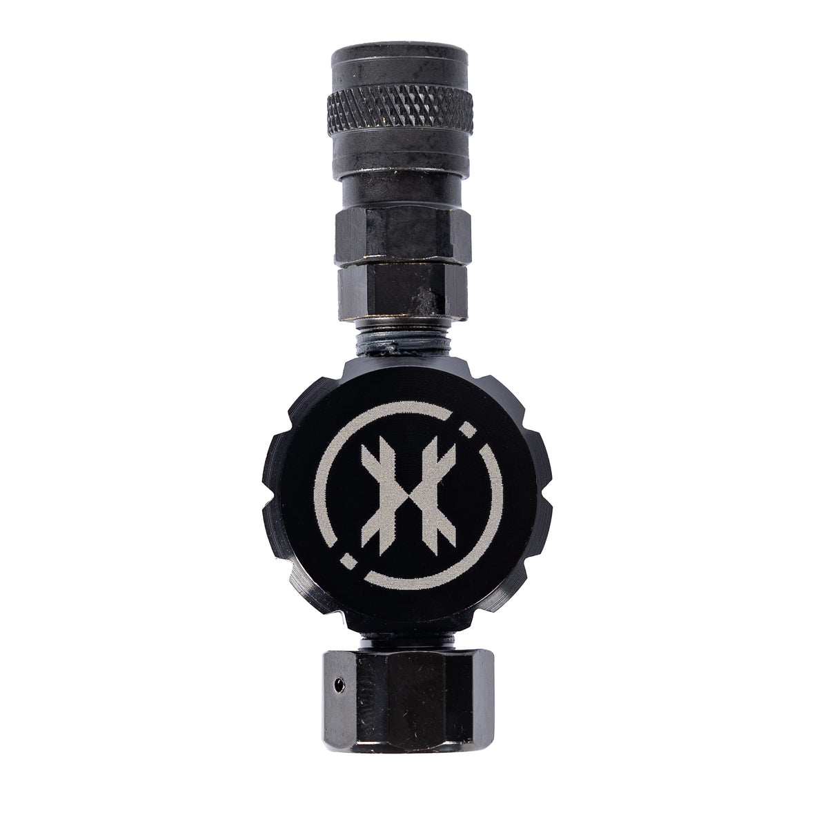 Hostile® XLP Regulator - Side Port Quick-Disconnect - Black