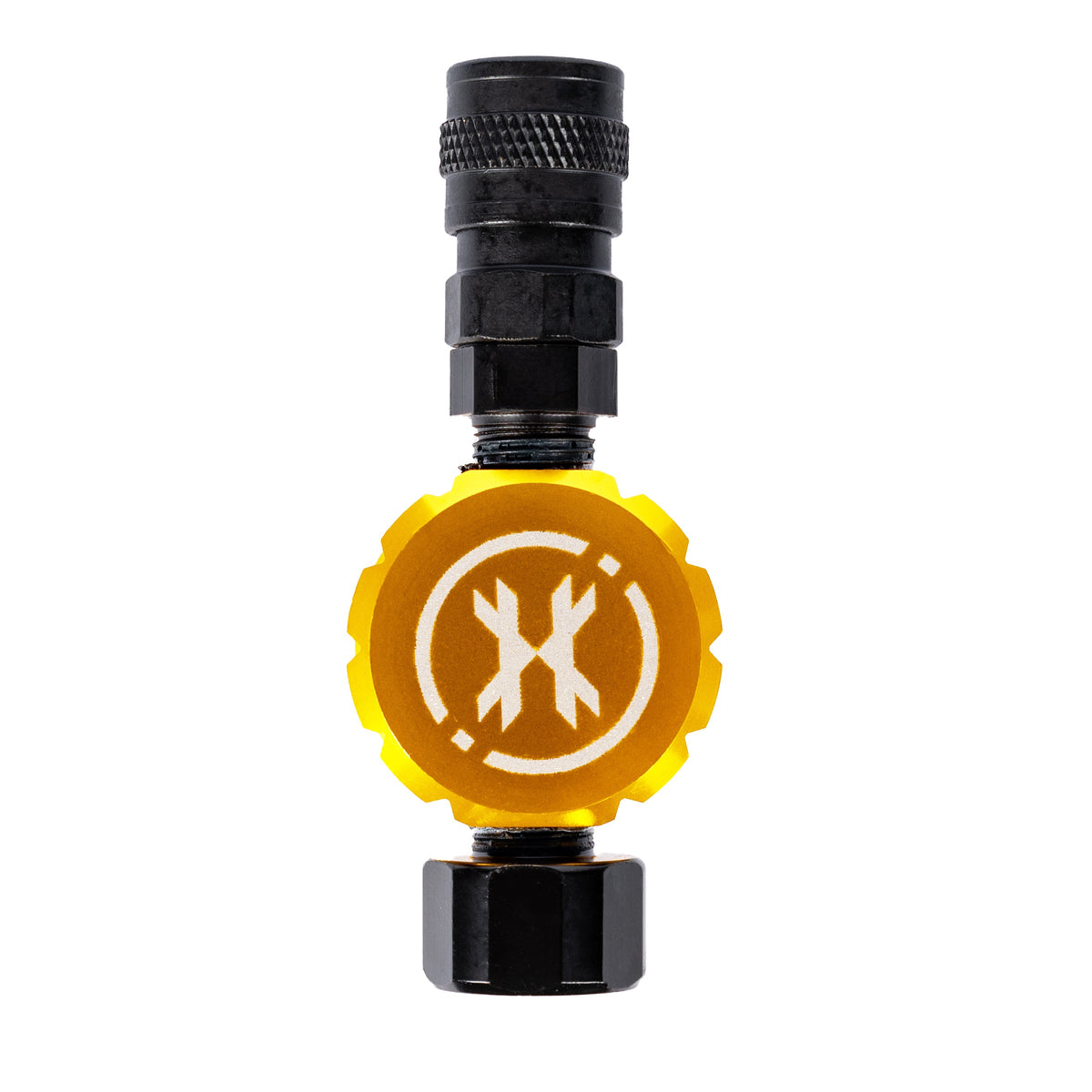 Hostile® XLP Regulator - Side Port Quick-Disconnect - Gold