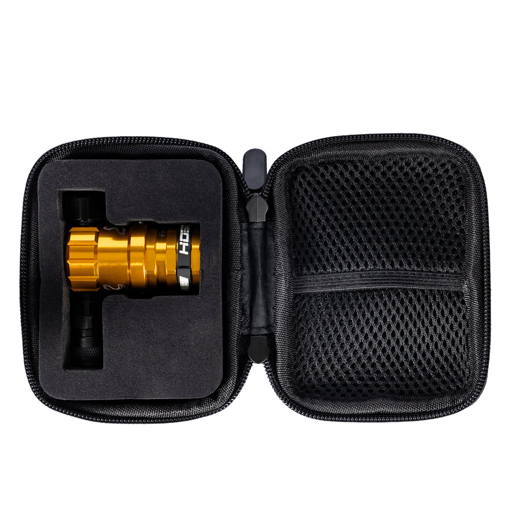 Hostile® XLP Regulator - Side Port Quick-Disconnect - Gold