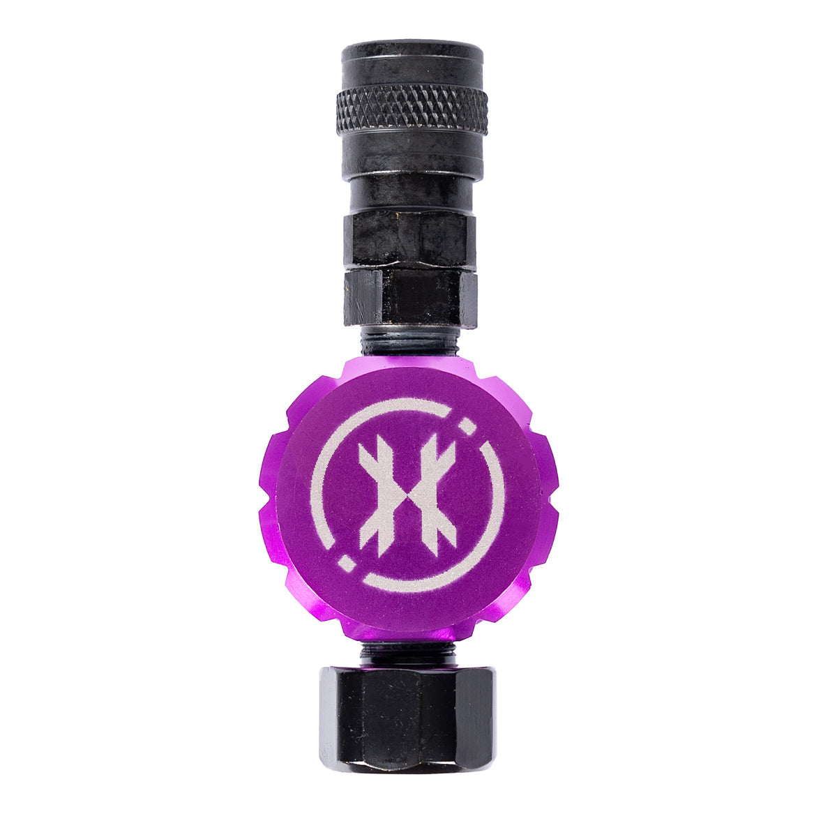 Hostile® XLP Regulator - Side Port Quick-Disconnect - Purple