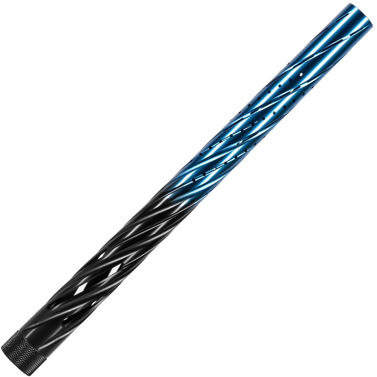 LAZR Elite Orbit Barrel Kit - 15" Black/Blue Fade - Black Inserts - Cocker Threads