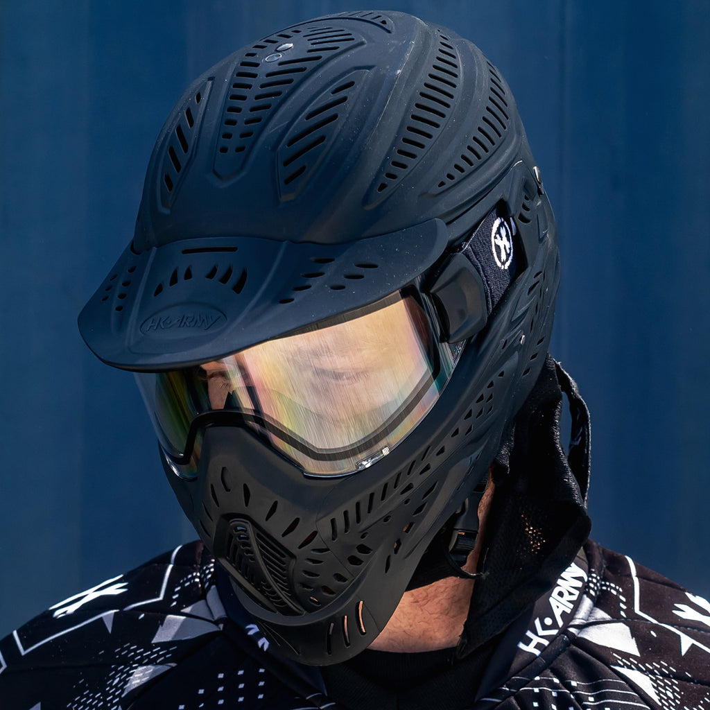 HSTL® Goggle - Headguard Black w/ Clear Thermal Lens
