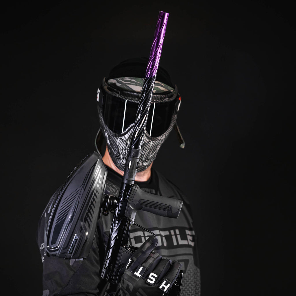 LAZR Elite Orbit Barrel Tip - Black/Purple Fade