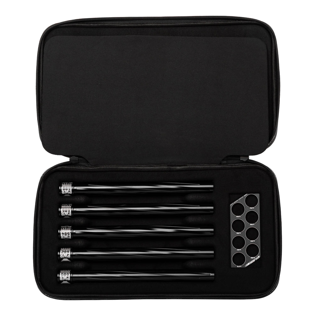 Hex PWR Barrel Kit - Red - Black Inserts
