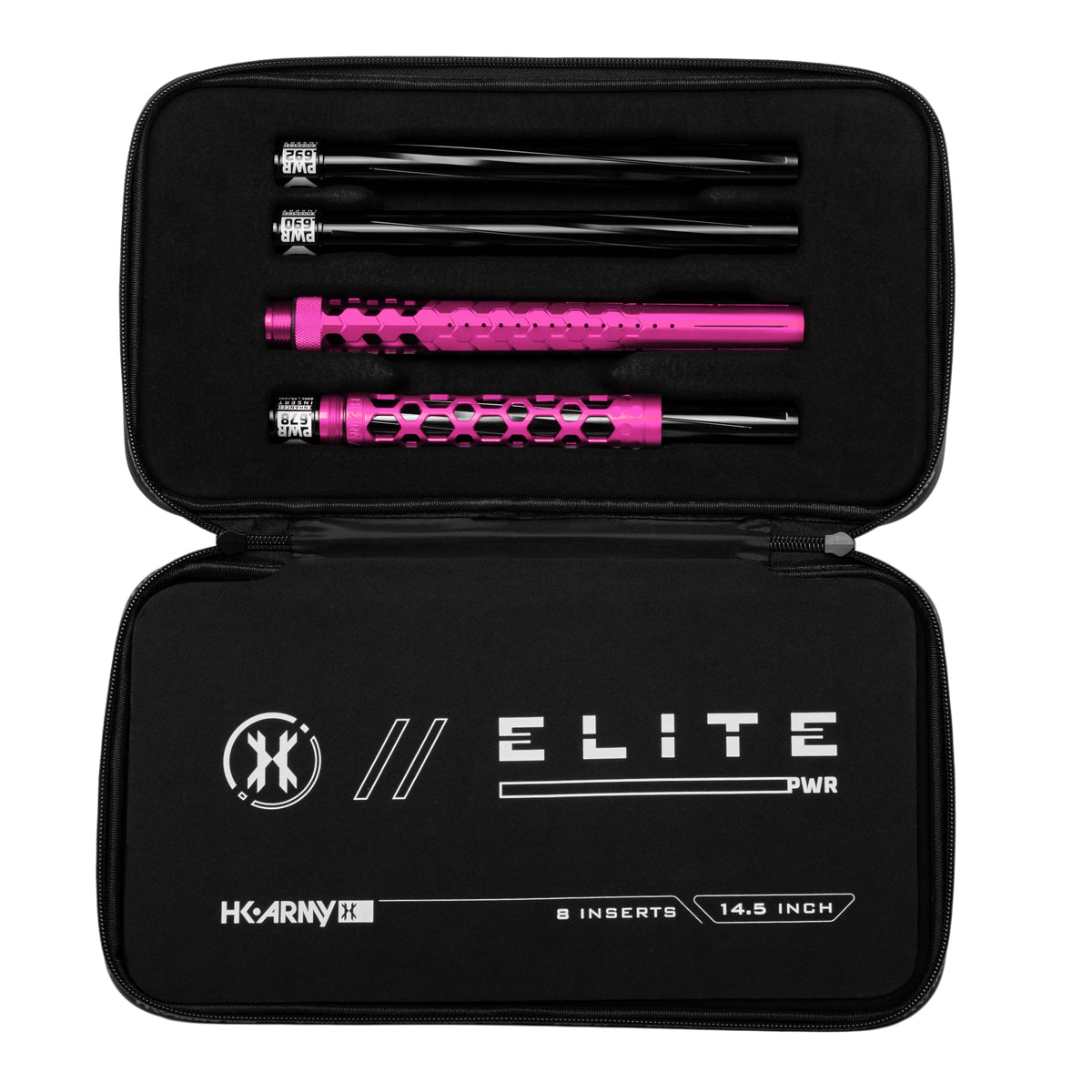 Hex PWR Barrel Kit - Pink - Black Inserts