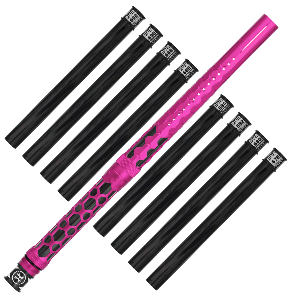 Hex PWR Barrel Kit - Pink - Black Inserts