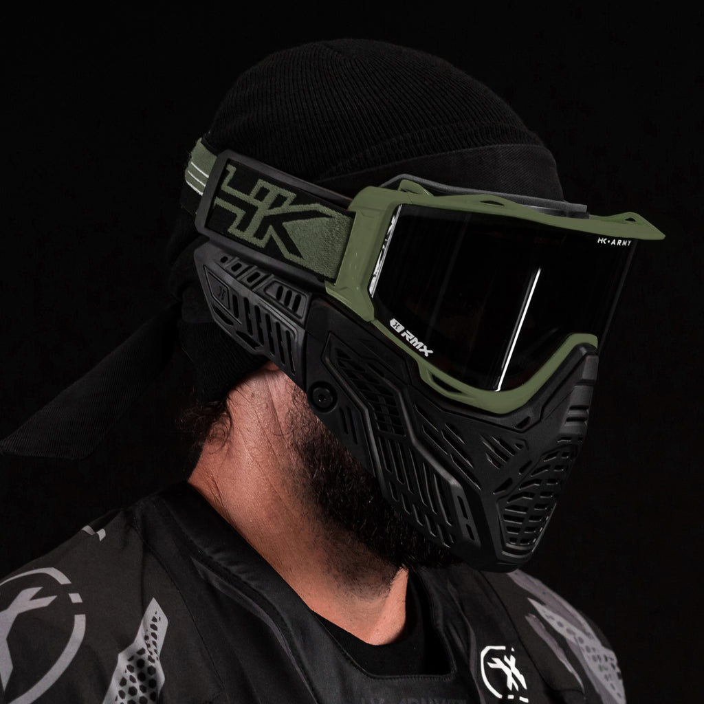 RMX Goggle System - Olive w/ Smoke Lens