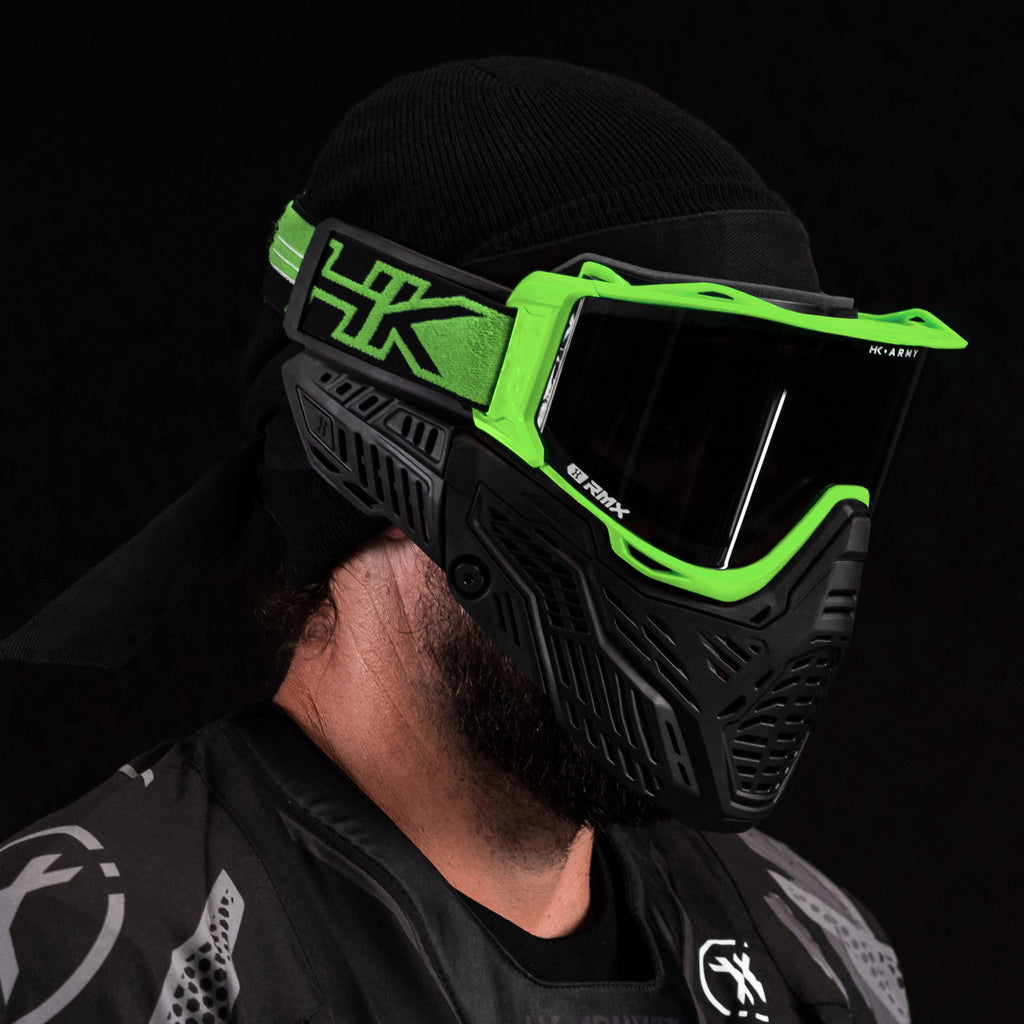 RMX Goggle System - Neon Green w/ Smoke Lens