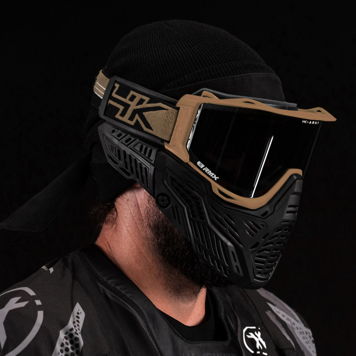 RMX Goggle System - Tan w/ Smoke Lens
