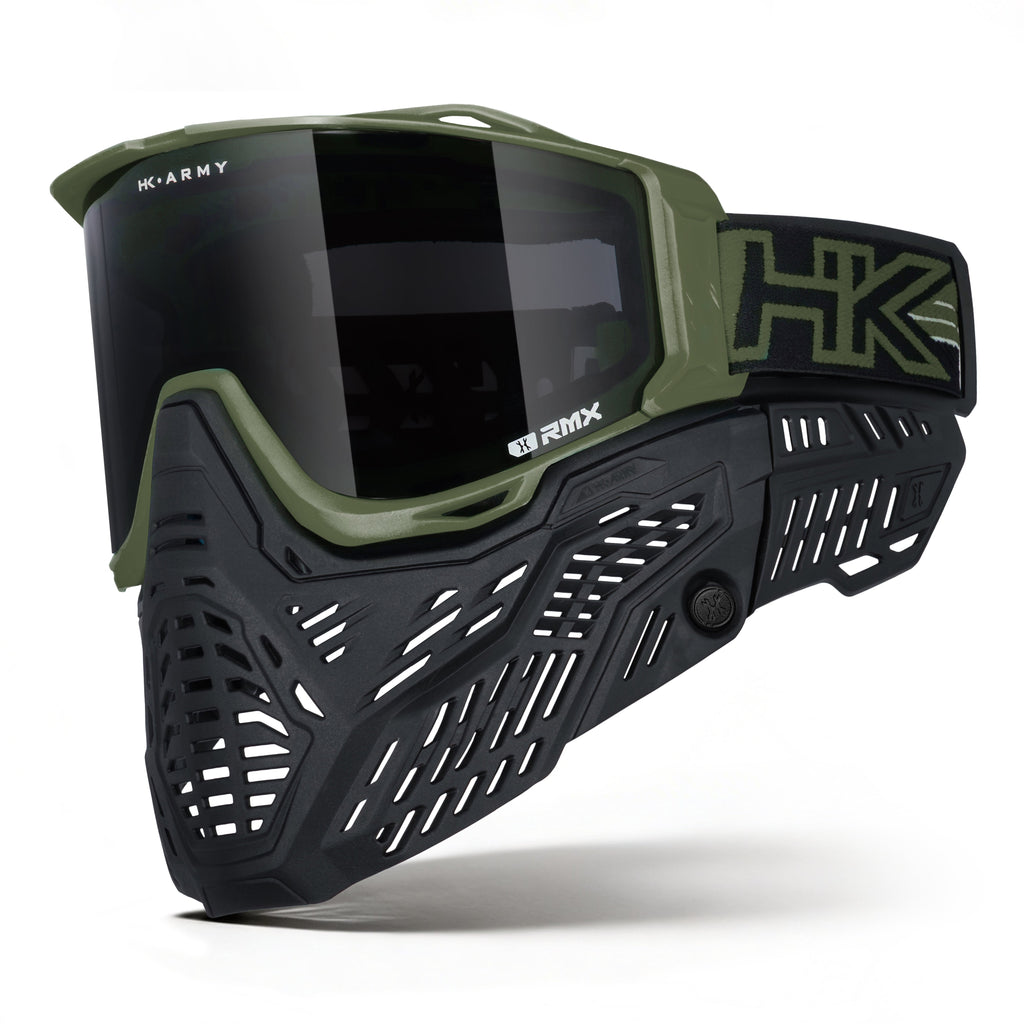 RMX Goggle System - Olive w/ Smoke Lens