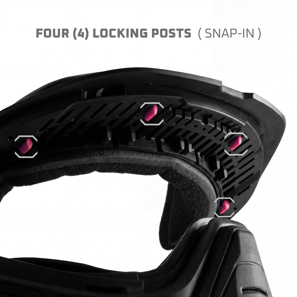 RMX Goggle Vent Blocker - Neon Pink