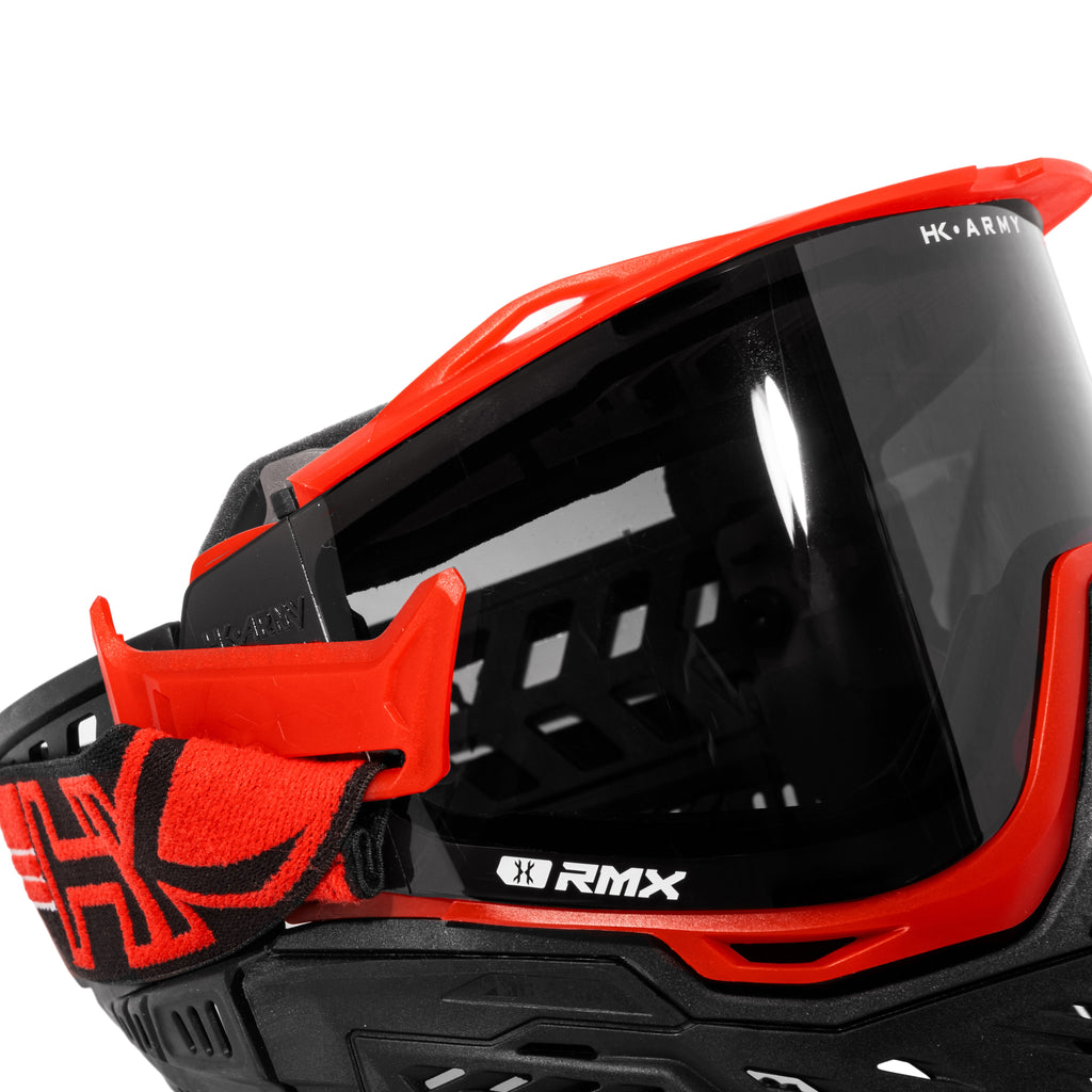 RMX Goggle System - Red w/ Smoke Lens