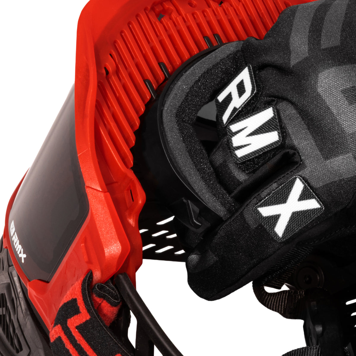 RMX Goggle System - Red w/ Smoke Lens