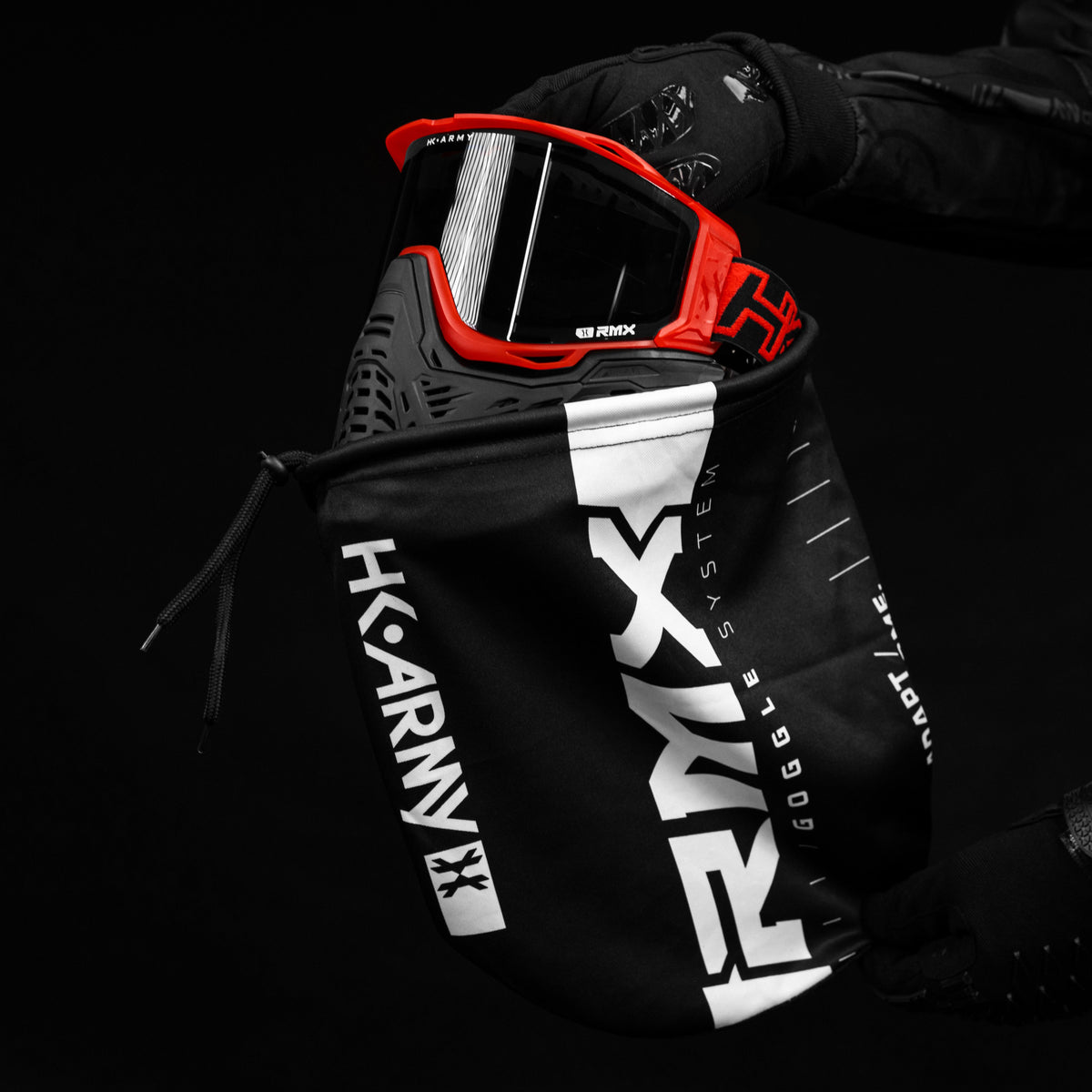 RMX Goggle System - Red w/ Smoke Lens