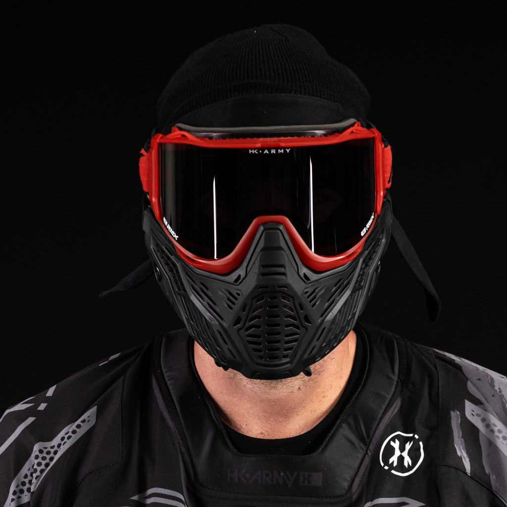 RMX Goggle System - Red w/ Smoke Lens