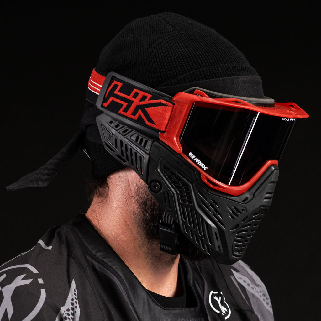 RMX Goggle System - Red w/ Smoke Lens