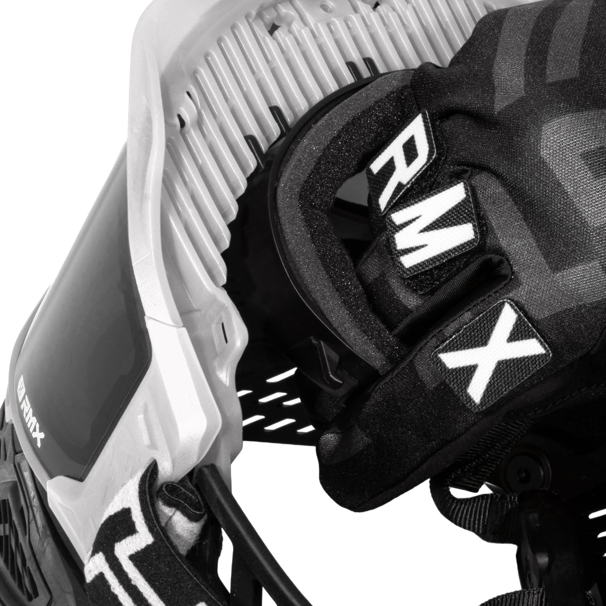 RMX Goggle System - White w/ Smoke Lens