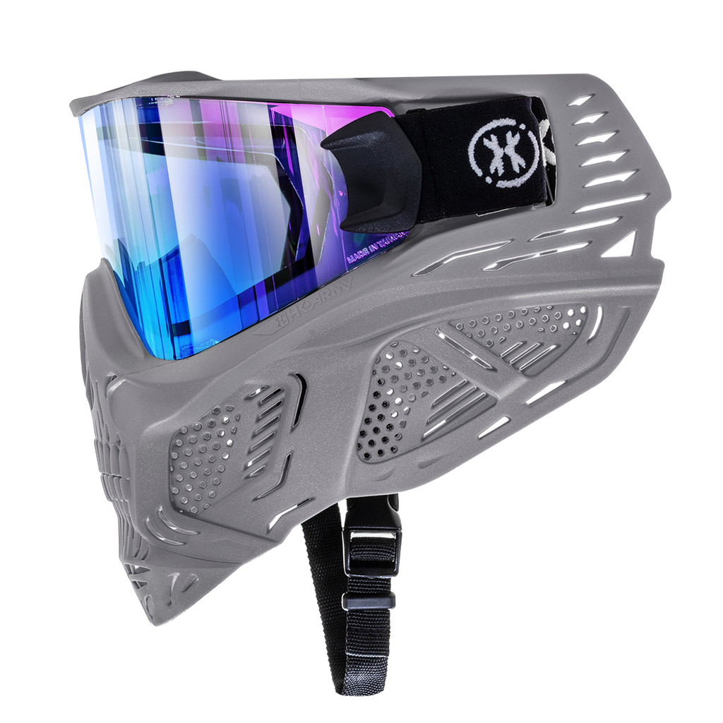 HSTL® Skull Goggle "Crypt" - Grey w/ Ice Lens