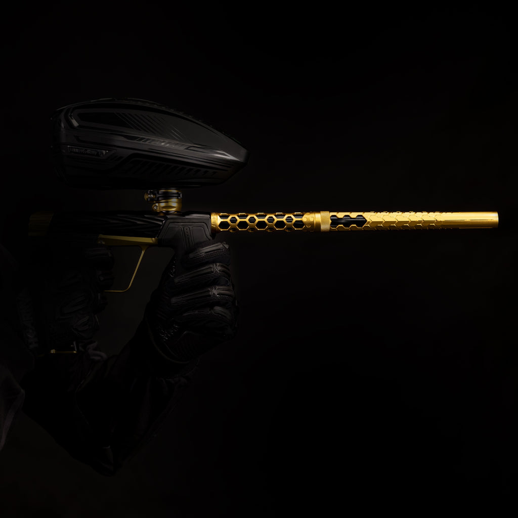 Hex PWR Barrel Kit - Gold - Black Inserts