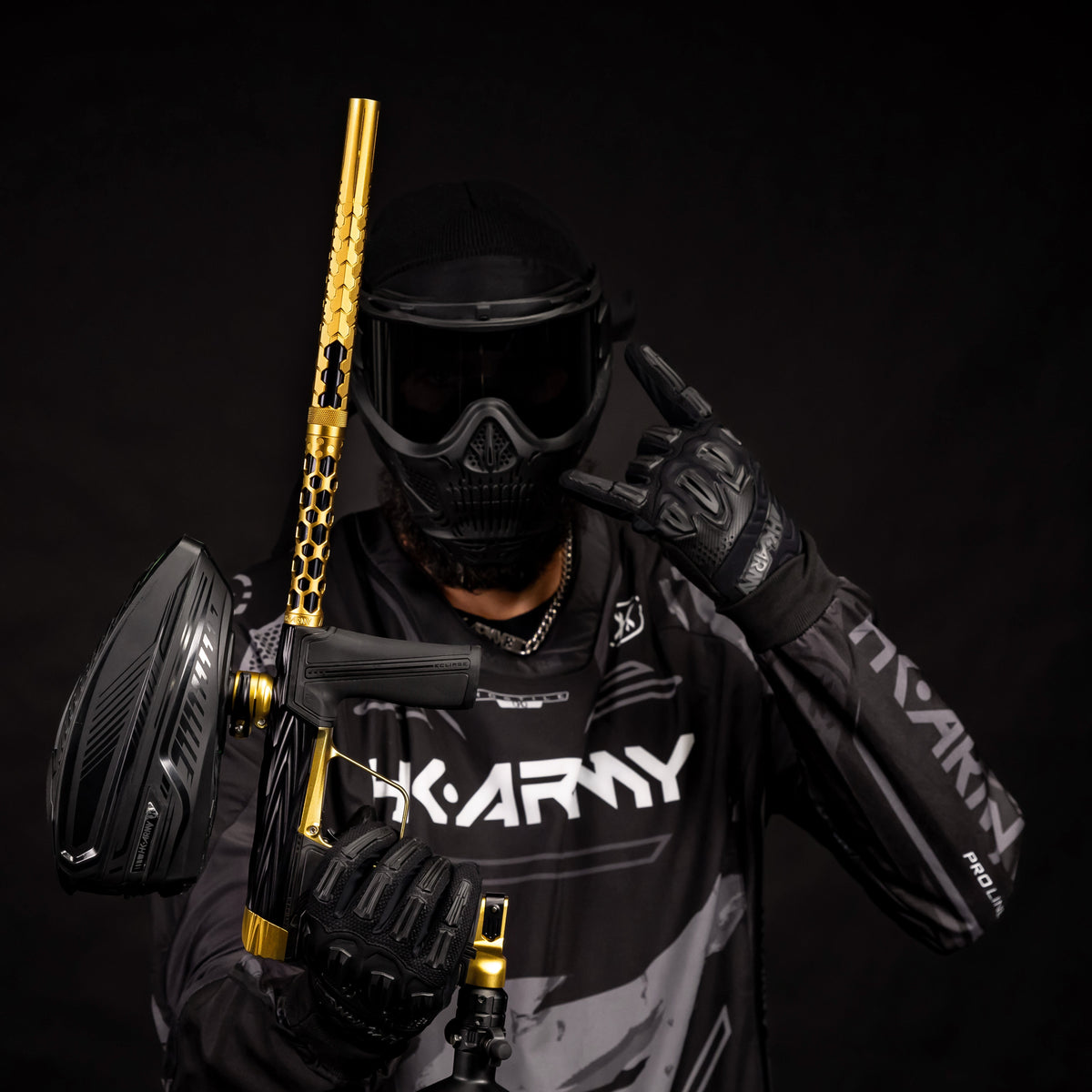 Hex PWR Barrel Kit - Gold - Black Inserts