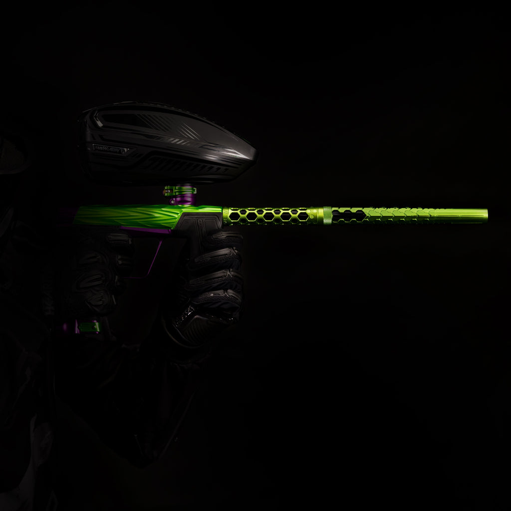 Hex PWR Barrel Kit - Lime - Black Inserts