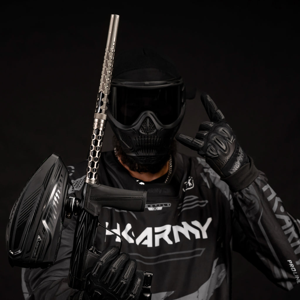 Hex PWR Barrel Kit - Graphite - Black Inserts