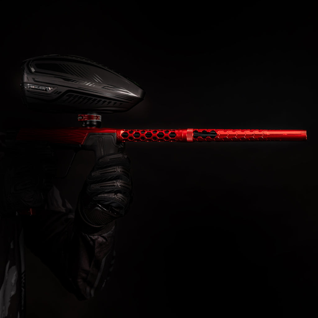 Hex PWR Barrel Kit - Red - Black Inserts