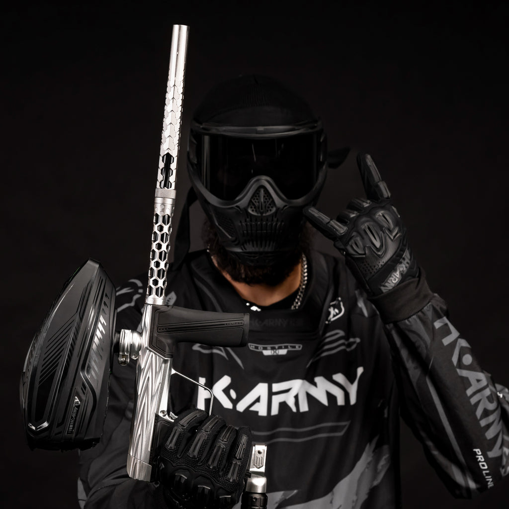 Hex PWR Barrel Kit - Silver - Black Inserts