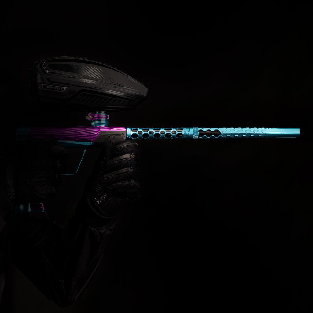 Hex PWR Barrel Kit - Turquoise - Black Inserts