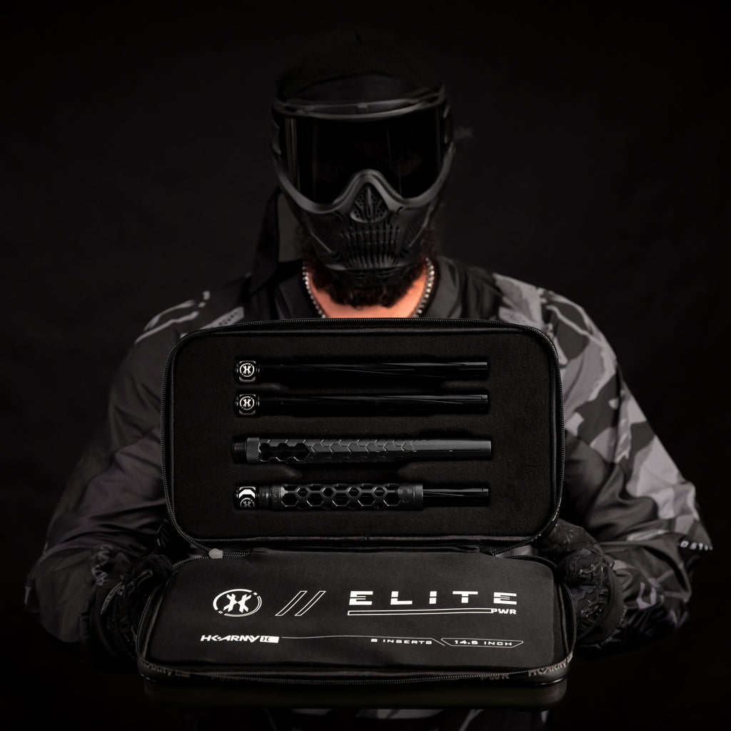Hex PWR Barrel Kit - Black - Black Inserts