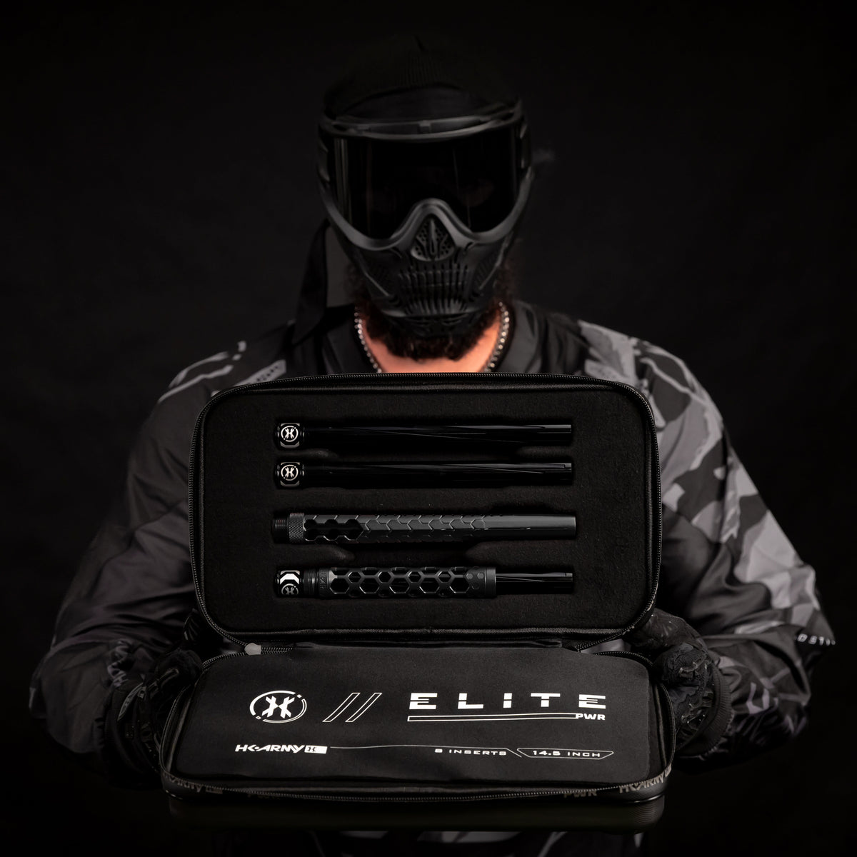 Hex PWR Barrel Kit - Black - Black Inserts